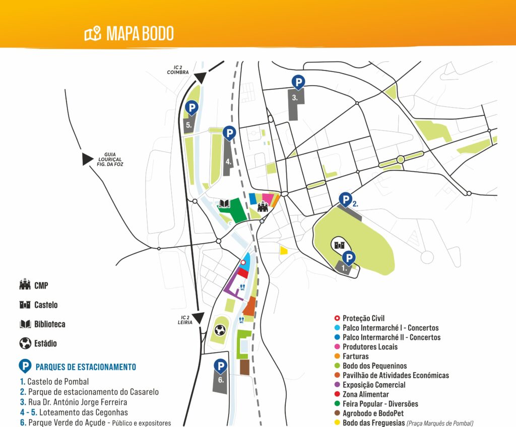Mapa do Bodo 2025